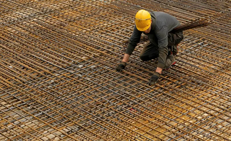 Execução de obra: divisórias, mezanino e cobertura (fotografia ilustrativa)